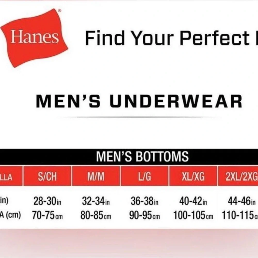 Hanes Men's 8-Pack Best Brief (Black/Grey) - Size Medium